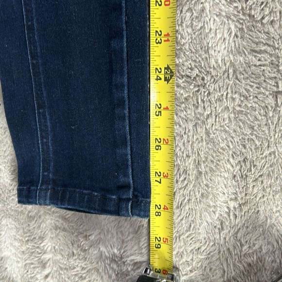 KanCan KC7307D Pull On Skinny Darker Wash Stretch Denim Jeans sz M/27 - Picture 8 of 8
